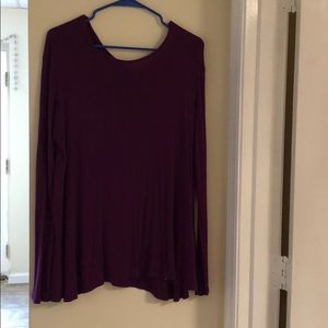 Long sleeve flowy tee